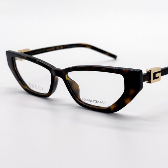 NEW GUCCI GG1683O 003 EYEGLASSES WOMEN HAVANA EYEWEAR - Picture 7 of 10